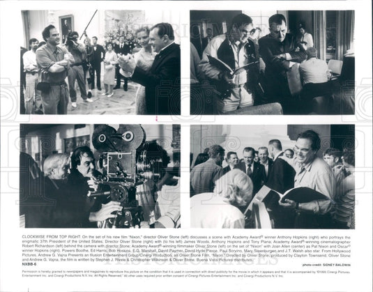 1995 Movie Director Oliver Stone Press Photo - Historic Images