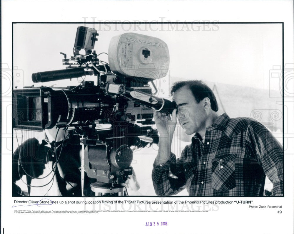 2002 Movie Director Oliver Stone Press Photo - Historic Images