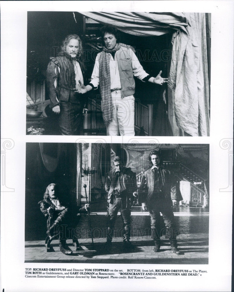 1991 Playwright Tom Stoppard Press Photo - Historic Images