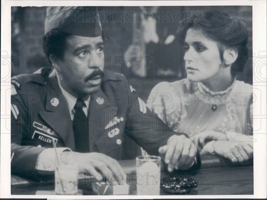 1985 Actors Richard Pryor & Margot Kidder Press Photo - Historic Images