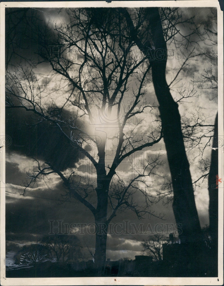 1928 Storm Approaching Press Photo - Historic Images