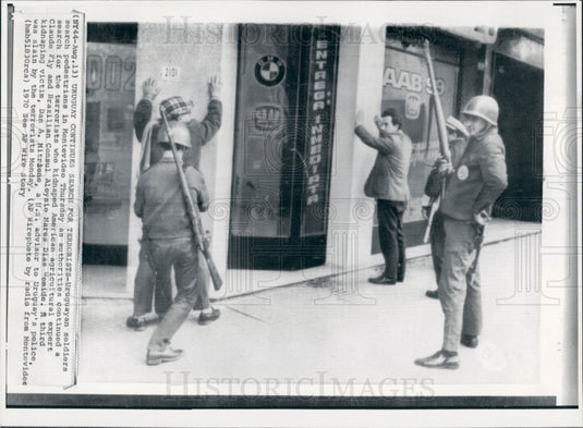 1970 Montevideo Uruguay Terrorists Press Photo - Historic Images
