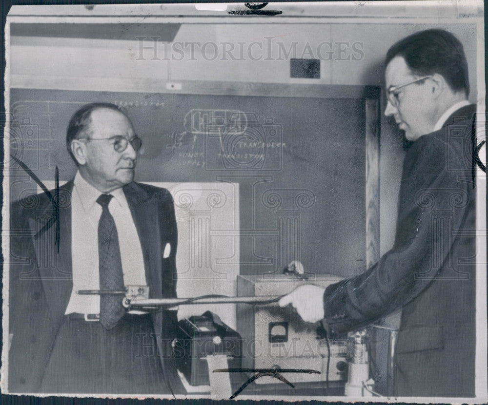 1957 Radio Medicine Press Photo - Historic Images