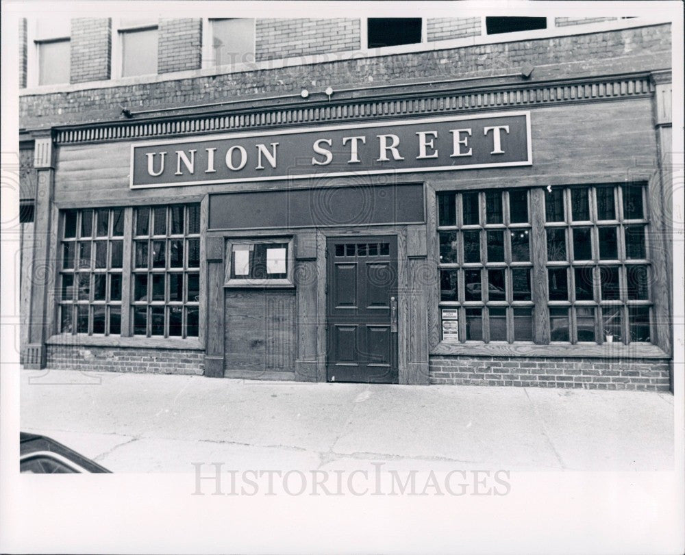 1978 Detroit MI Union St Restaurant Press Photo - Historic Images