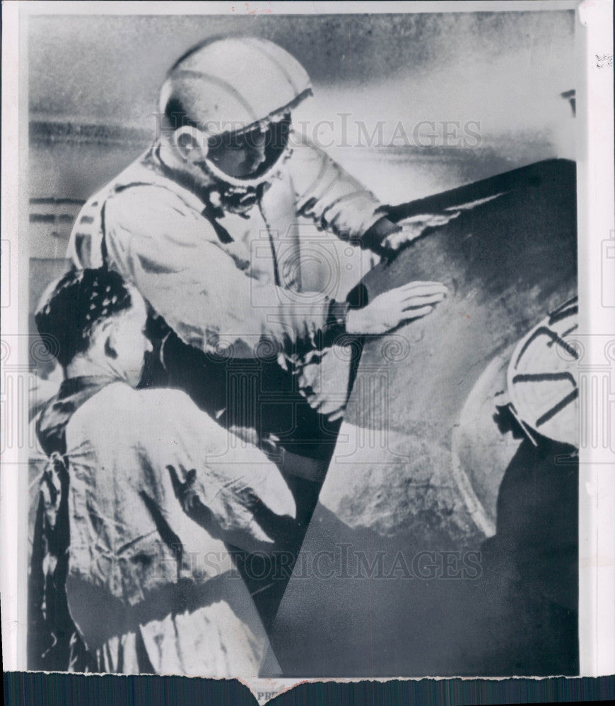 1961 Cosmonaut Gherman Titov Press Photo - Historic Images