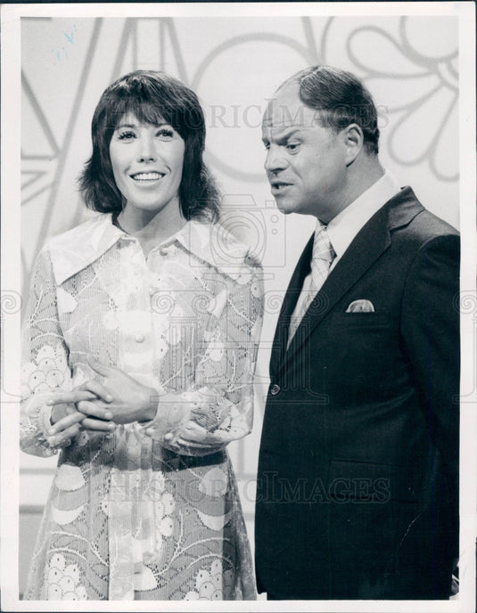 1971 Lily Tomlin & Don Rickles Press Photo - Historic Images