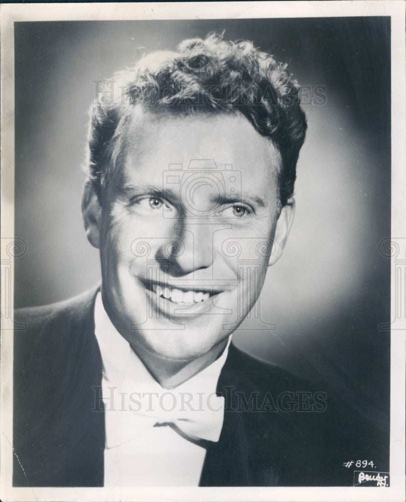 1965 Opera Baritone Theodor Uppman Press Photo - Historic Images