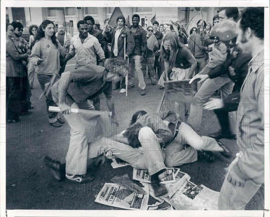 1981 Detroit May Day Parade Press Photo - Historic Images