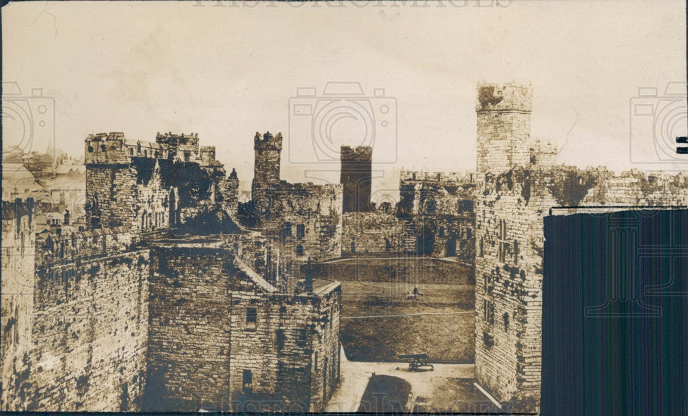 Undated Wales Carnarvon Castle Press Photo - Historic Images