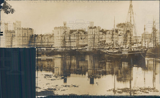 Undated Wales Carnarvon Castle Press Photo - Historic Images