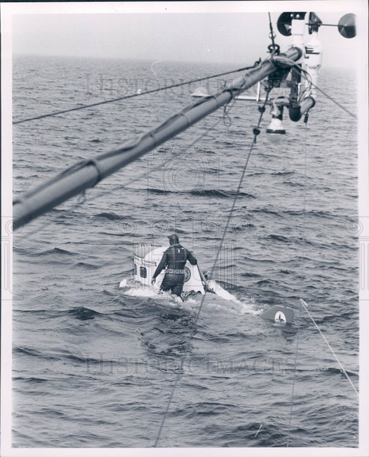 1967 General Dynamics Sub Star-II Press Photo - Historic Images