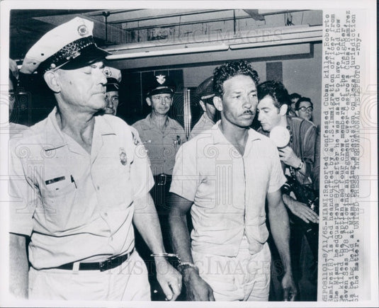 1965 Roberto Ramirez Killer Seven Seas Press Photo - Historic Images