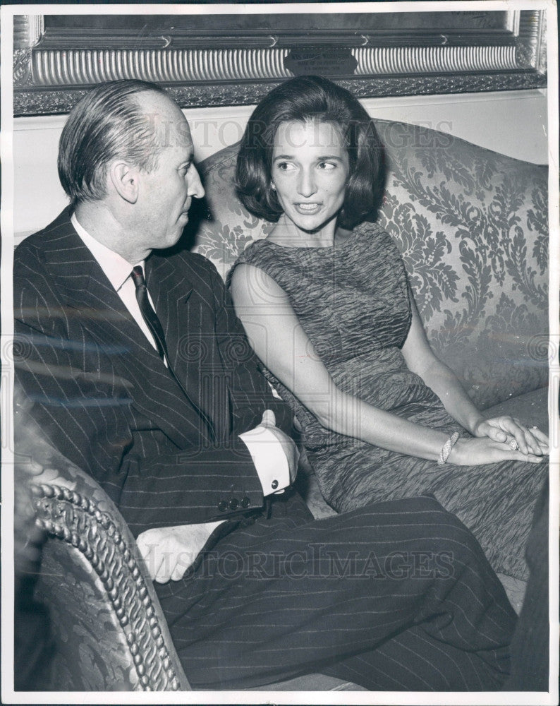 1961 Princess Lee Radizwell Press Photo - Historic Images