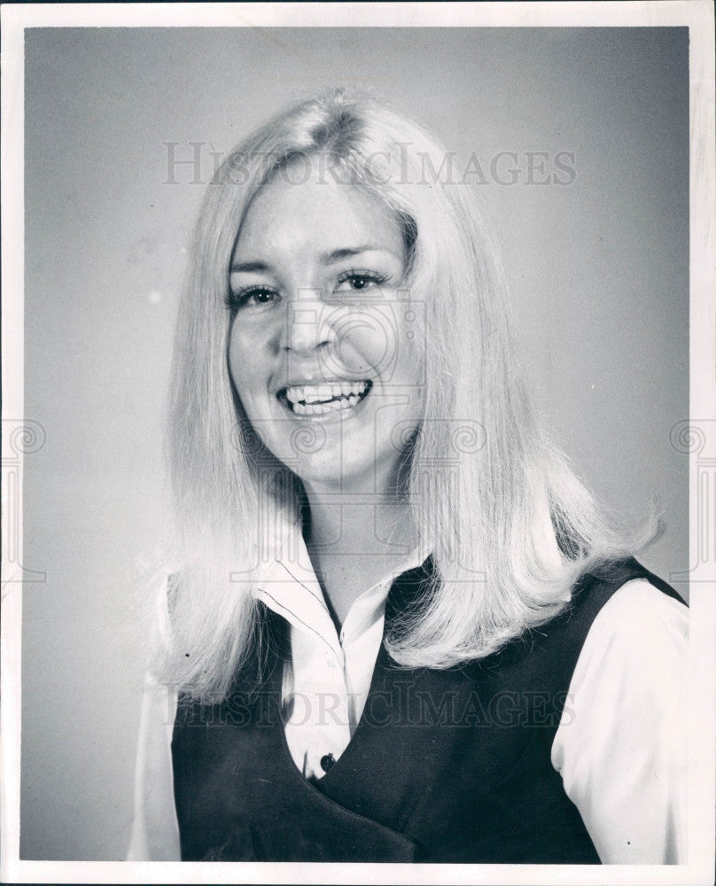 1971 Michigan Ski Queen Joy Rathbone Press Photo - Historic Images