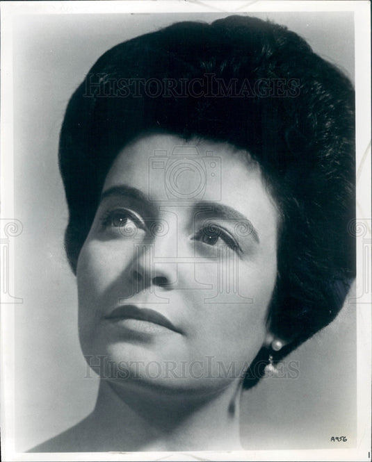 1968 Singer Judith Raskin Press Photo - Historic Images