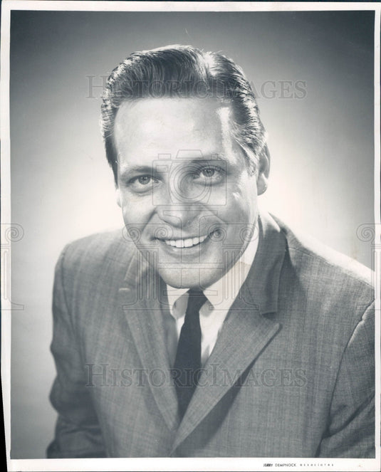 1963 Detroit Radio Todd Purse Press Photo - Historic Images