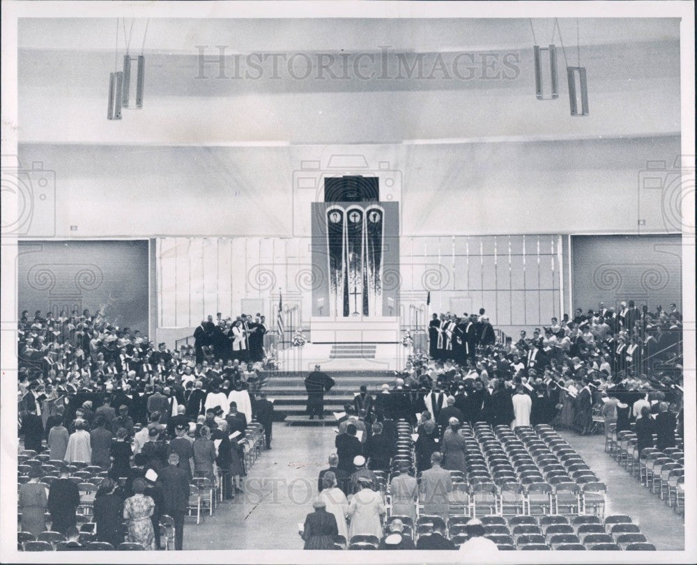 1962 Detroit Protestants Reformation Fest Press Photo - Historic Images