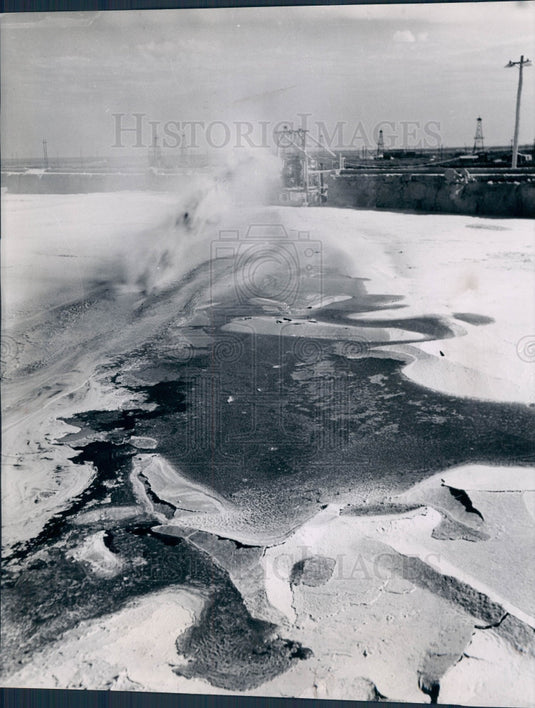 1952 Bay St Elaine LA Sulphur Mining Press Photo - Historic Images