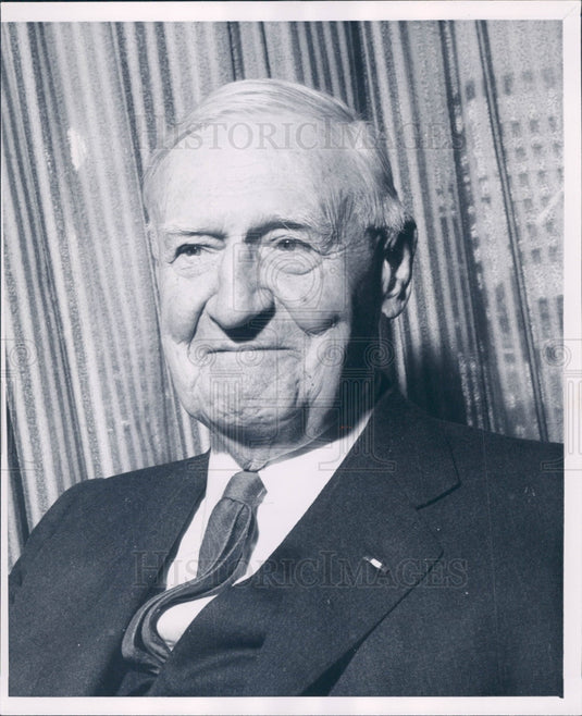 1961 Chicago Sears Chair Robert Wood Press Photo - Historic Images