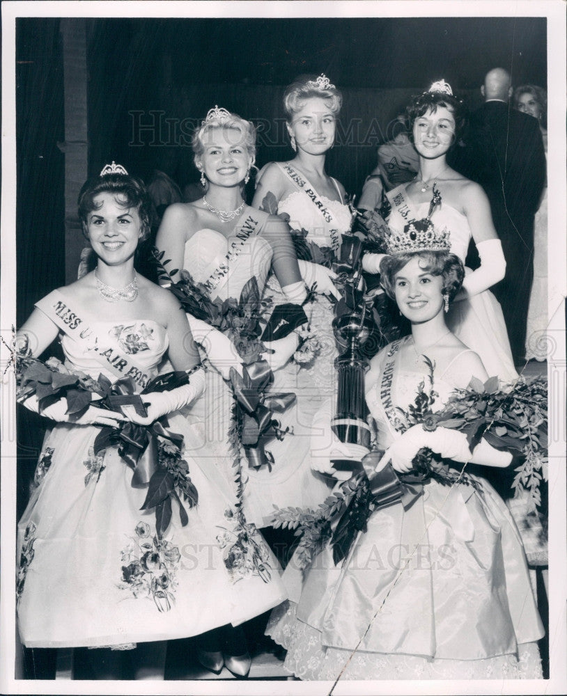 1961 Michigan Queens Press Photo - Historic Images