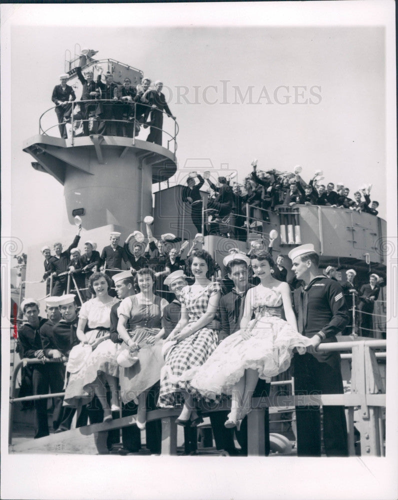 1955 Michigan Queens Press Photo - Historic Images