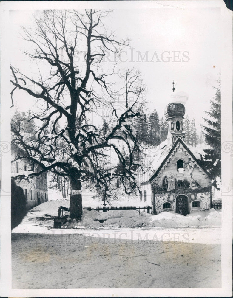 1935 Klais Bavarian Alps Germany Press Photo - Historic Images