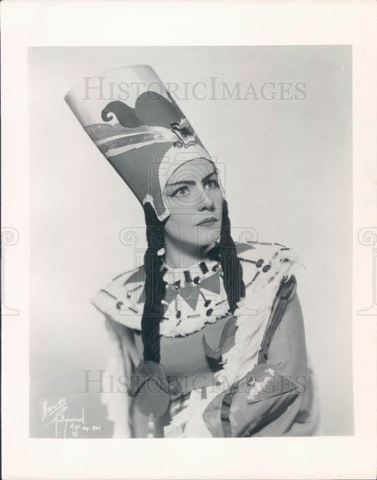 1941 Singer Suzanne Sten Press Photo - Historic Images