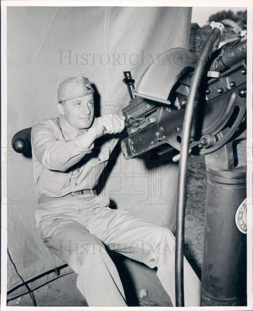 1942 Detroit Musician Mickey Steinke Press Photo - Historic Images