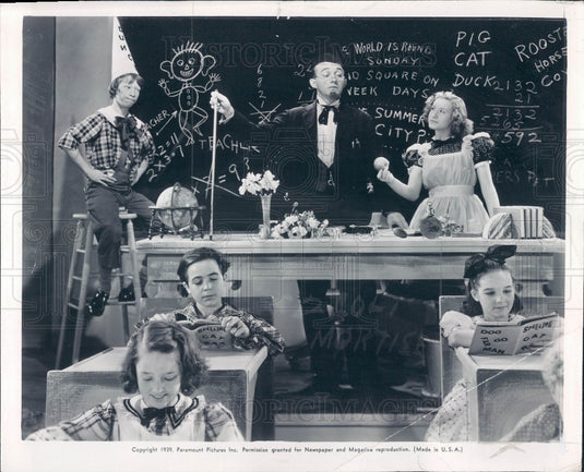 1939 Actors Bing Crosby & Linda Ware Press Photo - Historic Images