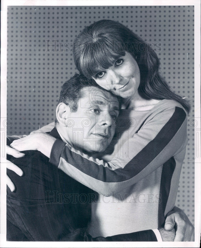 1967 Comedy Team Jerry Stiller & Anne Meara Press Photo - Historic Images