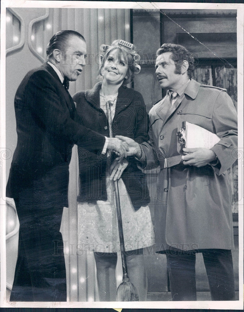 1970 Comedy Team Jerry Stiller &amp; Anne Meara Press Photo - Historic Images