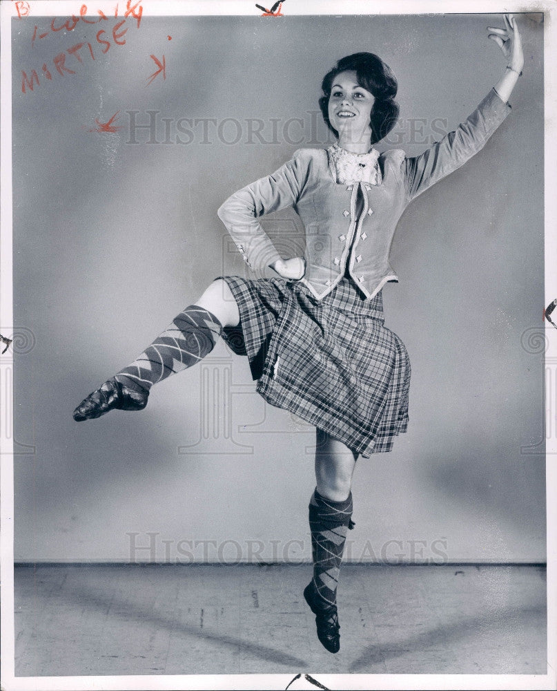 1963 Dancer Sharon Kaye Magnuson Press Photo - Historic Images