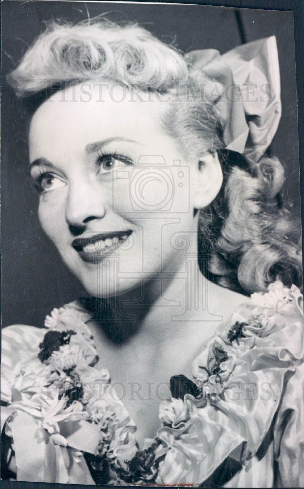 1955 Actress Paula Stewart Press Photo - Historic Images