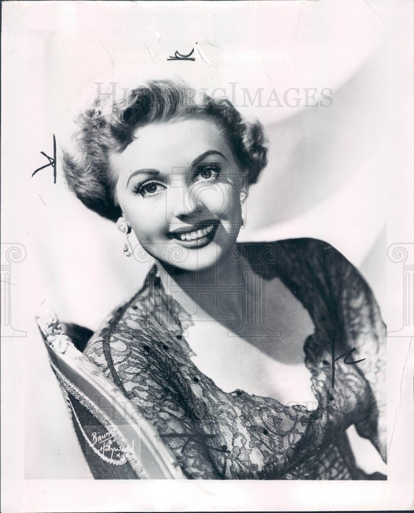 1950 Actress Martha Stewart Press Photo - Historic Images