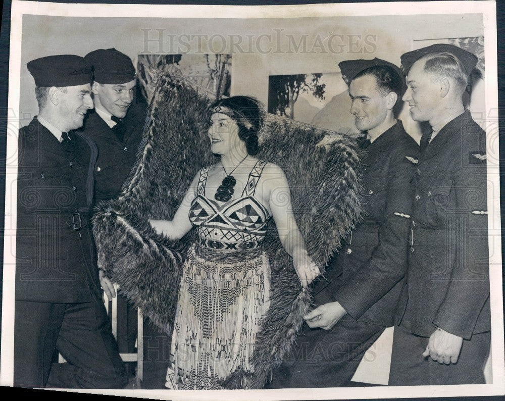 1943 Detroit Fort Shelby Hotel Press Photo - Historic Images