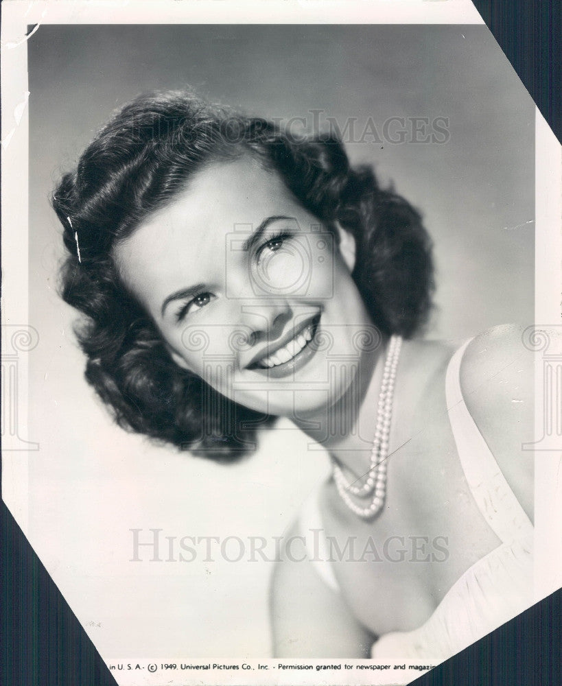 1949 Actress Gale Storm Press Photo - Historic Images