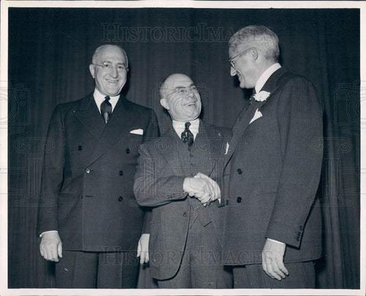 1938 Detroit Hudson Motor Co Pres Barit Press Photo - Historic Images