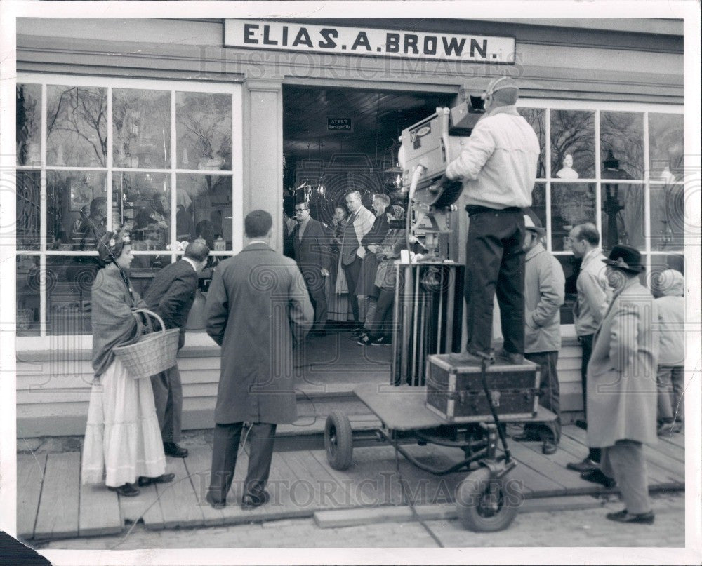 1963 Filming Greenfield Village Press Photo - Historic Images