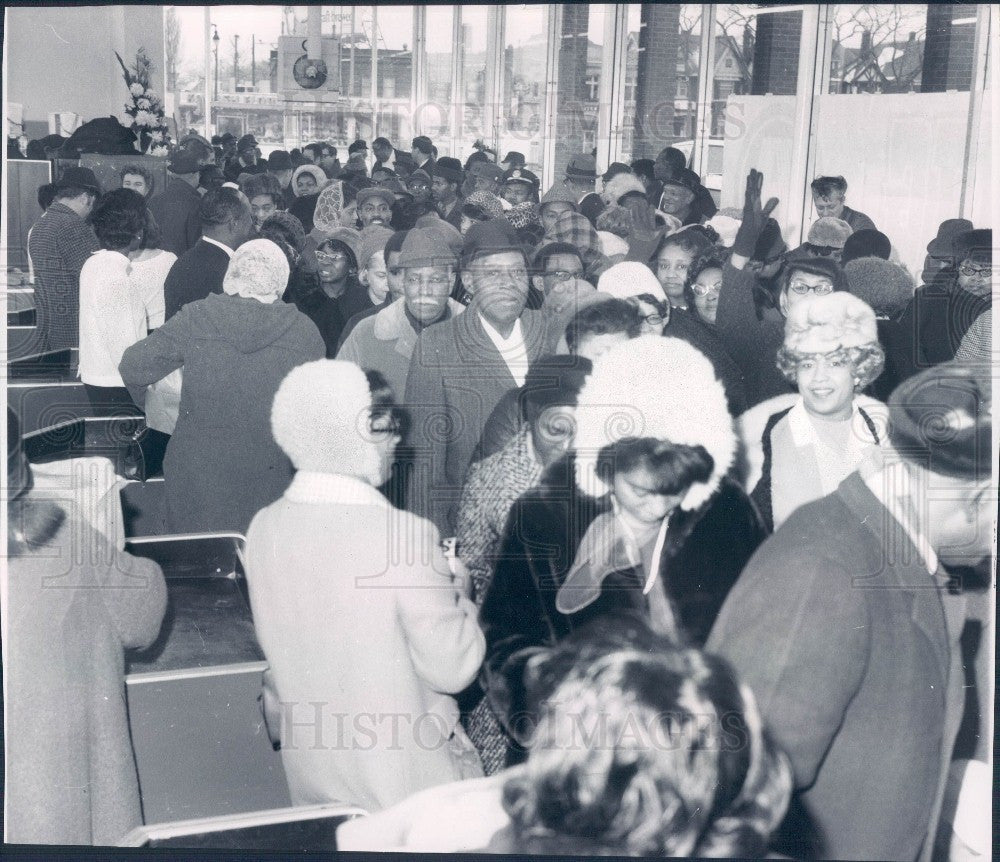 1969 Detroit Big A Supermarket Press Photo - Historic Images