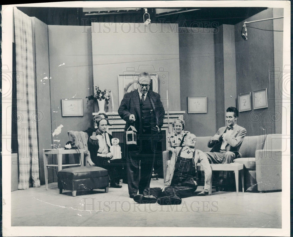 1949 TV Broadcast Stand By For Crime Press Photo - Historic Images