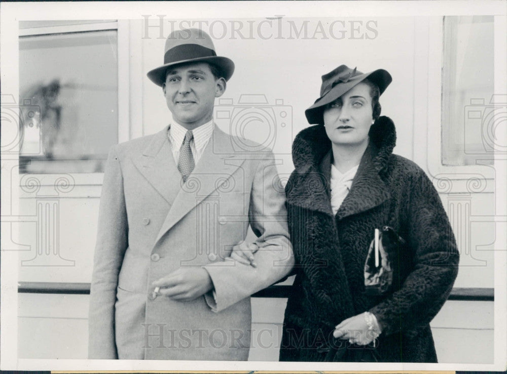 1935 Prince Juan of Bourbon Spain Press Photo - Historic Images