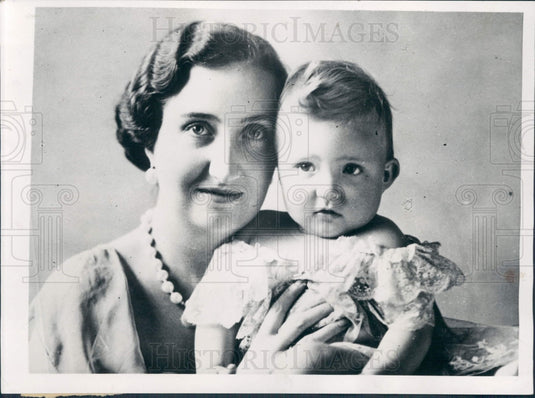 1937 Prince Juan of Austurias Spain Press Photo - Historic Images