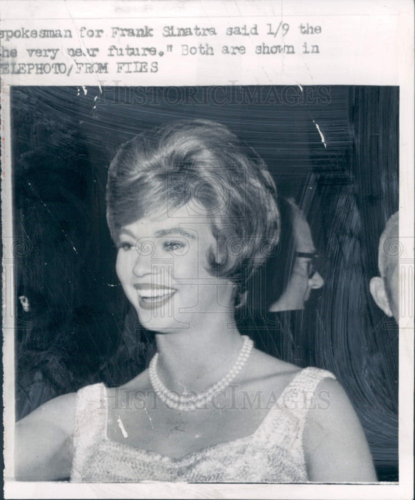 1961 Actress Juliet Prowse Press Photo - Historic Images
