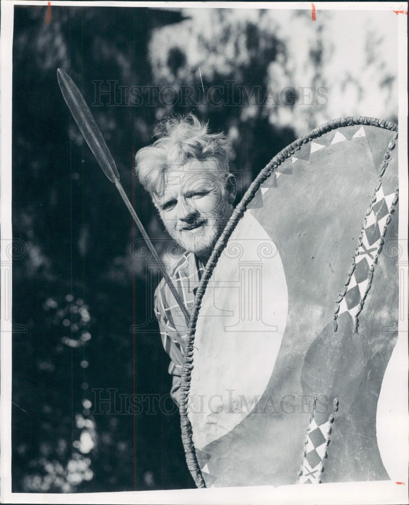 1959 Detroit Writer Jack Van Coevering Press Photo - Historic Images