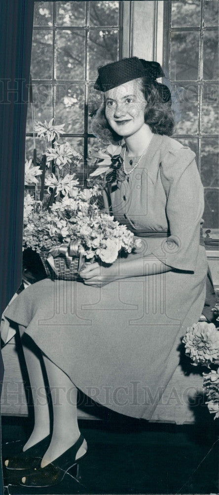 1939 Actress Elisabeth Searles Press Photo - Historic Images