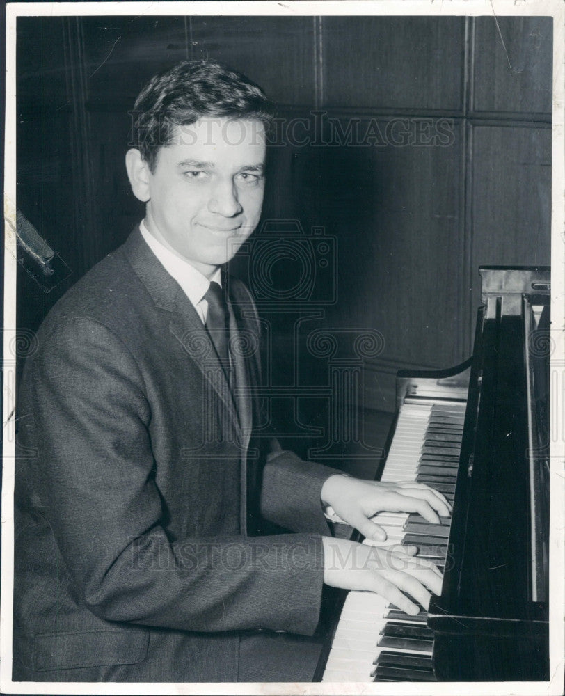 1962 Pianist James Tocco Press Photo - Historic Images