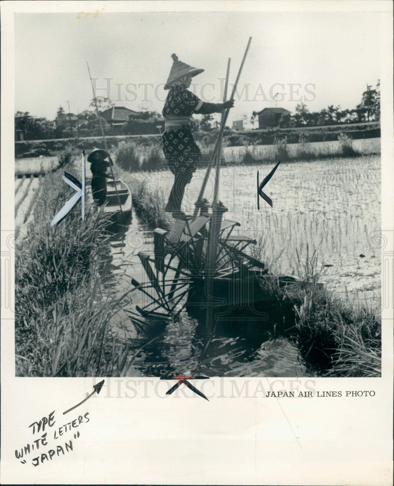 1963 Japan Agriculture Press Photo - Historic Images