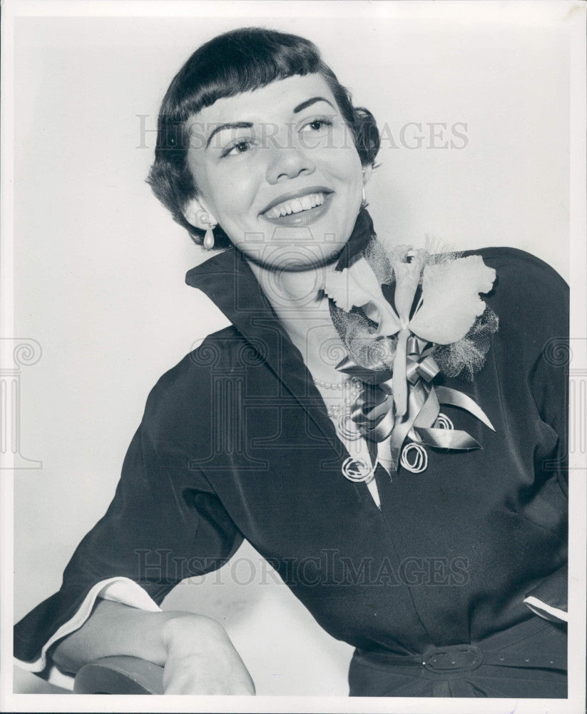 1950 Detroit June Miss DSR Press Photo - Historic Images