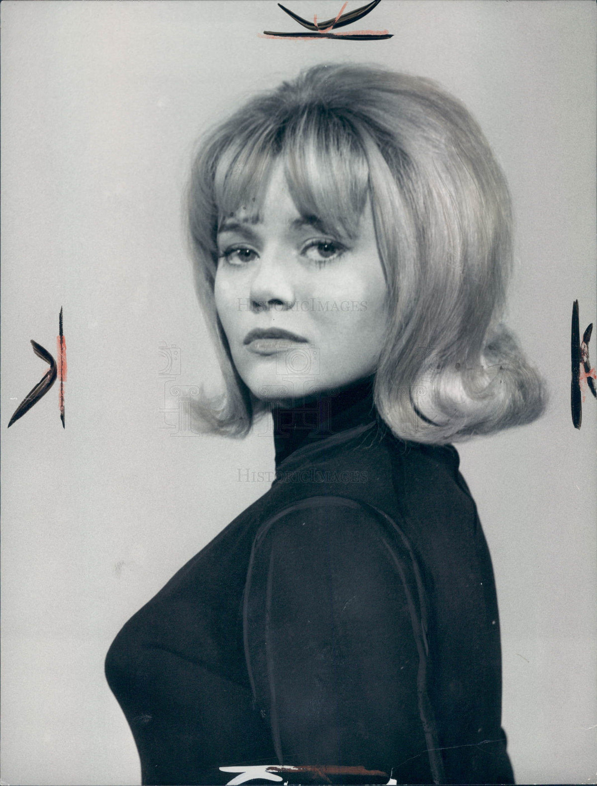 1964 Actress Anita Hoefer Press Photo - Historic Images