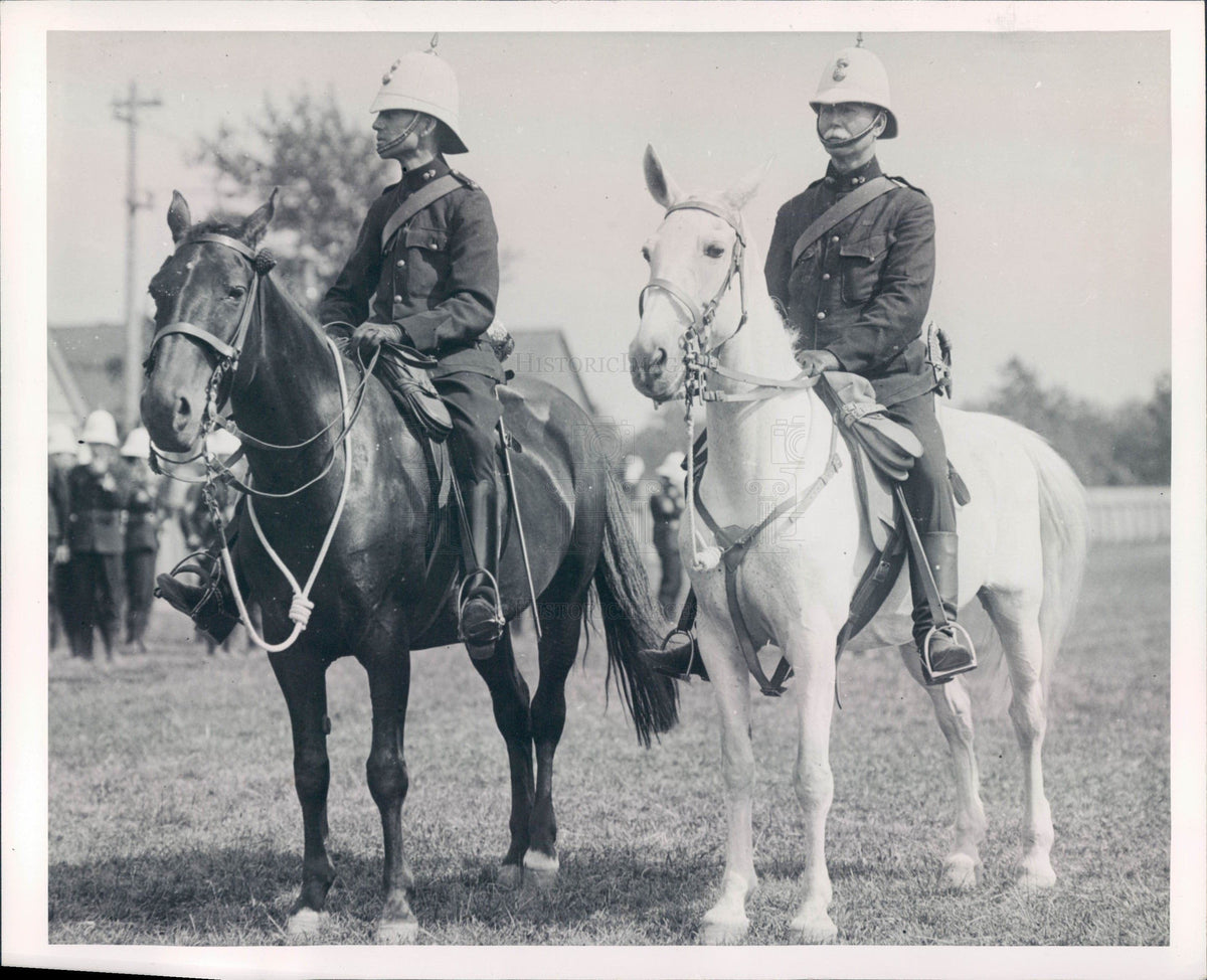 1936 Col Frederick H. Laing Windsor 1909 Press Photo - Historic Images